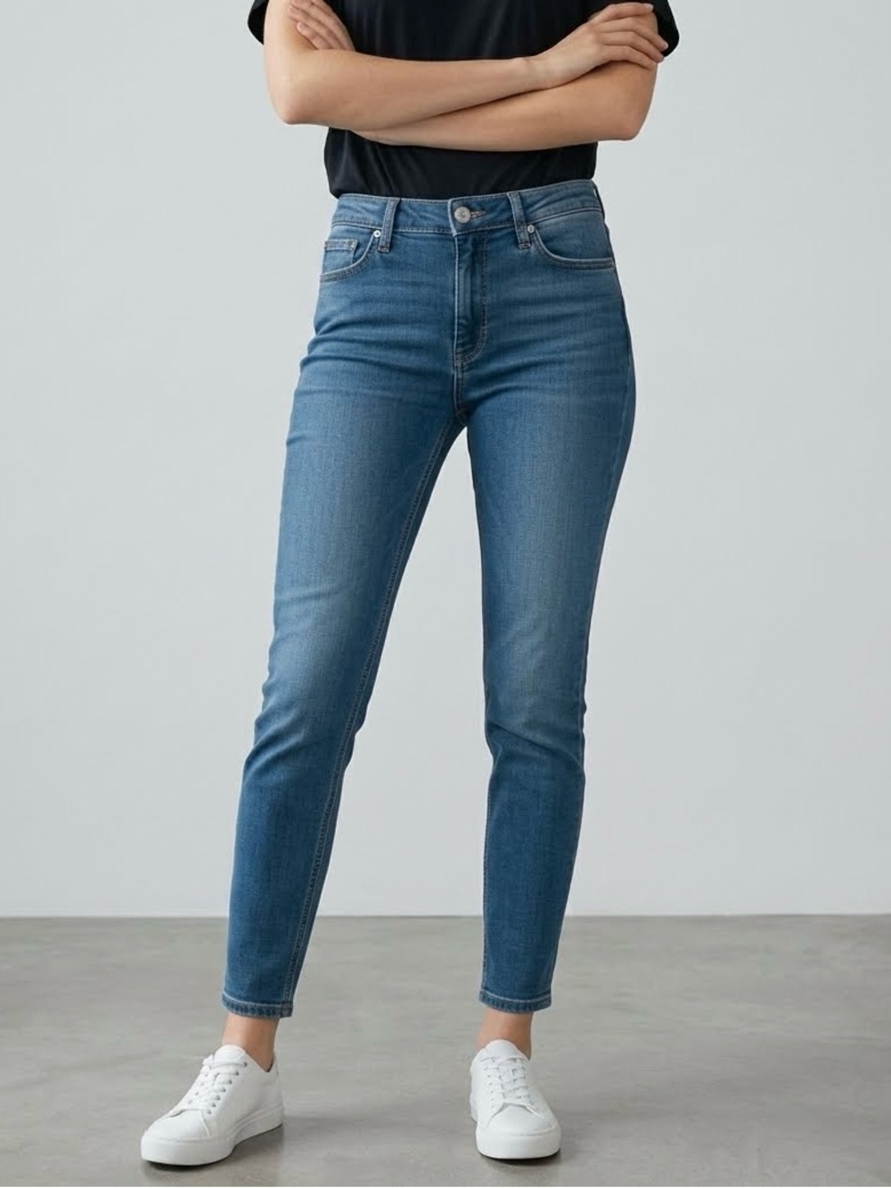 Edwin Women's Bree Slim Skinny Denim‎ Jean Pant, Blue Enigmatic, Size 26, NWT